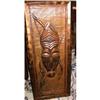 Image 1 : Copper  beat Mask framed from Congo 1929 #2206525