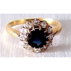 Antique Sapphire & Diamond Ring #2206573