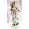 Image 1 : Victorian Lady German Porcelain Figurine  #2206628