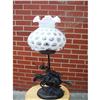 Image 1 : Frederic Remington lamp with Fenton Shade #2206632