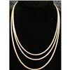 Silver Snake Chain Drape Necklace #2215715