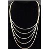 5-Strand Silver Drape Necklace #2215716
