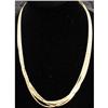 5-Strand Sterling Silver Shiny Necklace #2215717
