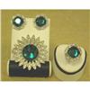 Image 1 : Signed  Sarah Coverntry Parure Green  #2215743