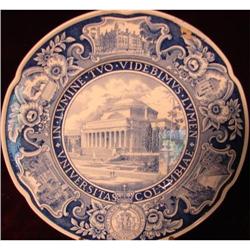 WEDGEWOOD COLUMBIA UNIVERSITY PLATE #2215765