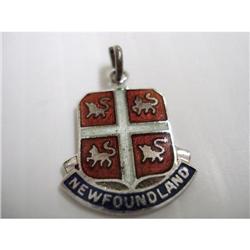 STERLING SHIELD of  NEWFOUNDLAND CHARM #2215774