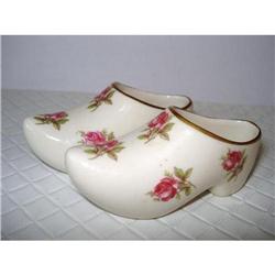 VINTAGE - PAIR OF PORCELAIN SHOES - BAVARIA - #2215787