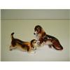 Image 1 : FINE CHINA ADORABLE PAIR - PUP & MOTHER #2215796