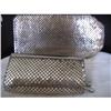 Image 1 : Silver Mesh Eyeglass & Key Cases Set Whiting & #2215841