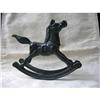Image 1 : Antique Small Cast Iron ROCKING HORSE Toy #2215845