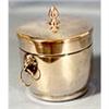 Image 1 : Silverplated condiment dish with lid #2215868