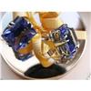 Image 1 : SALE VIVID: Sterling and Cobalt Blue  #2215980