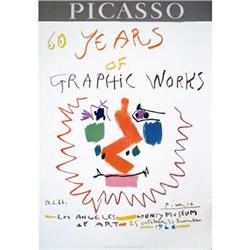 Pablo Picasso Picasso-60 Years of Graphic Works#2216095