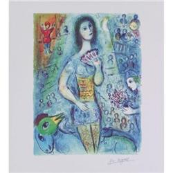 Marc Chagall Bride with Fan #2216108