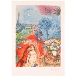 Marc Chagall Eifel Tower, Serenade #2216114