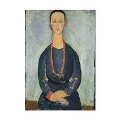 Amedo Modigliani La Femme au Collier de Corail #2216229