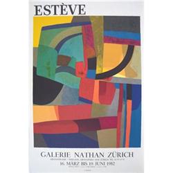 Maurice Estéve Galarie Nathan Zürich, 1982#2216374