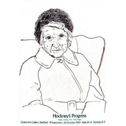 David Hockney Hockney's Progress Lithograph #2216387