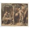 Image 1 : Jan Steen Under The Arbour Lithograph #2216429