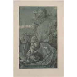 Albrecht Durer Biblical Scene Lithograph #2216438