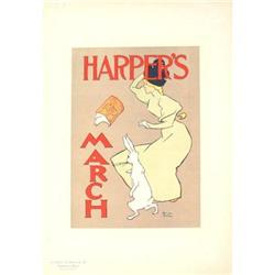 Edward Penfield Harpers March Lithograph #2216564