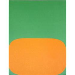 Ellsworth Kelly Orange and Green Lithograph #2216565