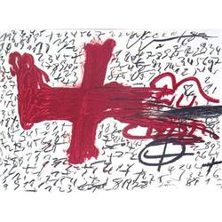 Antoni Tapies Untitled Lithograph #2216566