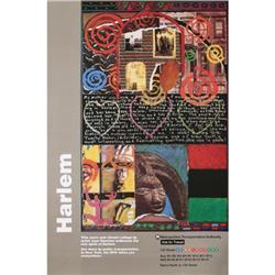 Juan Sanchez Harlem, MTA Offset Lithograph #2216581