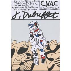 Jean Dubuffet CNAC, 1974 Lithograph #2216598