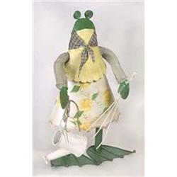 FROG METAL GARDEN STATUE #2216903