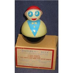 VINTAGE BOBBIN BILL BATH TOY 1930S w BOX #2216916