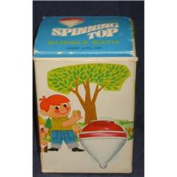VINTAGE AVON SUPER SPINNER BATH TOP TOY in BOX #2216917