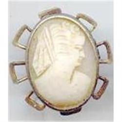 SALE Shell Cameo Pin #2216925