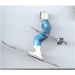 SALE Girl Skier Metal Cast #2216928
