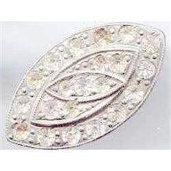 SALE Vintage Rhinestone Pin   Art Deco Style #2216953