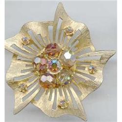 SALE Yellow Aurora Borealis Pin signed by Expan#2216955