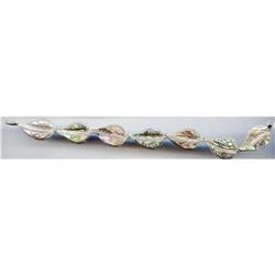 SALE TAXCO Inlay Blue Shell with sterling#2216972