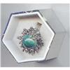 Image 1 : SALE Sterling Silver Ring with Jem Stone #2217064