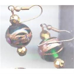 SALE Murano Glass Earrings. #2217104