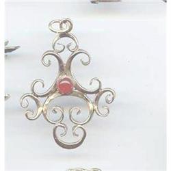 SALE Pendant with carnelian stone #2217121