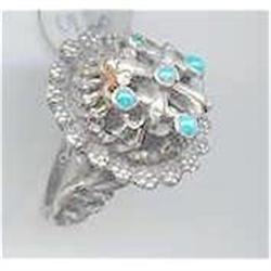 SALE Poison Ring Sterling Silver Vintage #2217133
