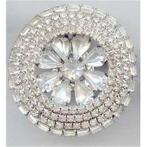 SALE Round Rhinestone Pin with Class #2217143