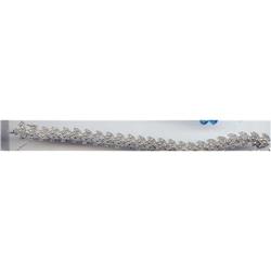 SALE Interlinking Marcasite Bracelet   7 1/2 " #2217359