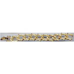 SALE Boucher Signed Gold Tone Bracelet #2217362