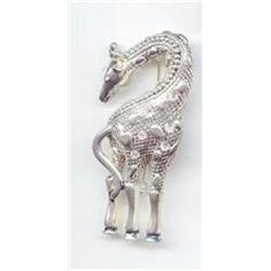 SALE Signed PD with a crown.. Giraffe Pin #2217364