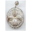 Image 1 : SALE Signed Germany Sterling FiligreePendant #2217376