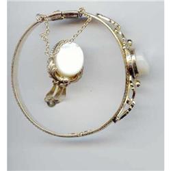 SALE Whiting-Davis vintage Bracelet with Shell #2217402