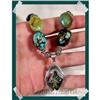 Image 1 : Massive Spiderweb Turquoise Nugget Choker~135 #2217570