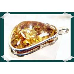 Fascinating PERFECTION  Baltic Amber Sterling #2217763