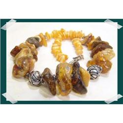 JUMBO nuggets of Handcrafted Baltic Amber#2217773